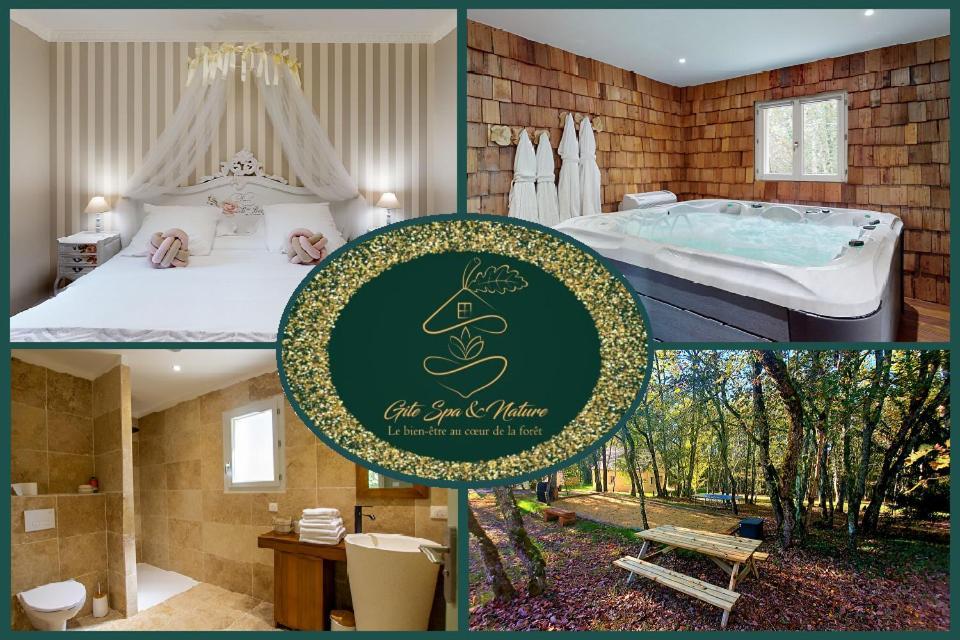 Gite Spa & Nature Saint-Chamassy ภายนอก รูปภาพ